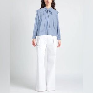 Maje Striped blue blouse